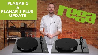 Rega Planar 1 amp Planar 1 Plus  UPDATED 2021 MODEL  New Belt amp Matt Finish [upl. by Amorita]