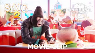 Sing 2  Johnny Convinces Nooshy Hes Legit  Movie Clip [upl. by Laurene]