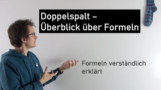 Doppelspalt  einfache Erklärung  mit Formeln  Physik Oberstufe [upl. by Ernest]