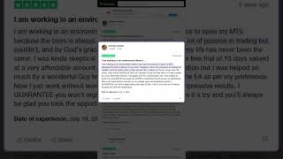 Premium Client Feedback  Trustpilot  Telegram Signal Copier [upl. by Nitsug485]