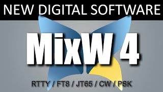 The All New MultiMode Digital Software MixW 4 from RigExpert [upl. by Leahcimluap]