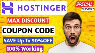 Hostinger Coupon Code  Hostinger Hosting Discount Code  Hostinger Promo Code [upl. by Soraya]