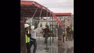 Cimbra metálica modular para agilizar el colado de losas de concreto xocanycom [upl. by Hermione]