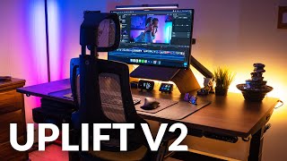 UPLIFT V2 Commercial Standing Desk Review ONE YEAR LATER Still THE BEST WFH Desk  Ray Strazdas [upl. by Odeen]