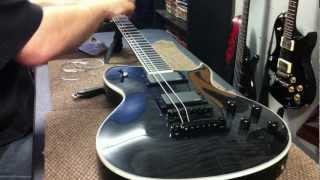 DAddario EXL148 Strings Boogiestreet Washburn Idol Orange Dark Terror C tuning [upl. by Ev]