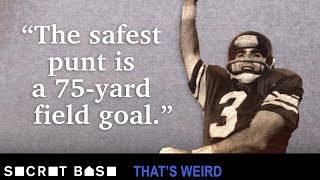 This loophole made 75yard field goal attempts safer than punting [upl. by Abagail]