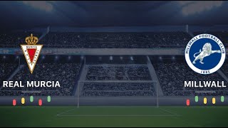 Real Murcia vs Millwall 🔴Live Match Today⚽🎬 [upl. by Willie]