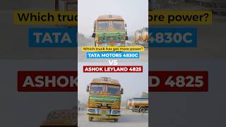 Tata 4830C VS Ashokleyland 4825 performance test [upl. by Anilesor]