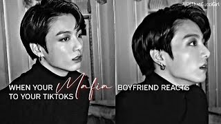 quotwhen your mafia boyfriend reacts to your tiktoksquot  Jungkook FF  Mafia Jeon [upl. by Kaja]