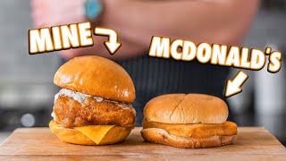 Making the McDonalds FiletOFish Sandwich At Home  But Better [upl. by Aniroz]