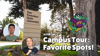 SFSU Virtual Tour  Favorite Spots [upl. by Siram105]