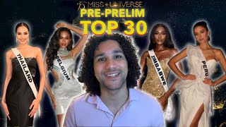 PREPRELIM STANDOUTS TOP 30  Miss Universe 2024 [upl. by Stanwinn]