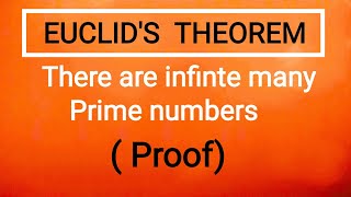 Prove that there are infinite many prime numbers  Euclids theorem Number Theory [upl. by Phenice76]