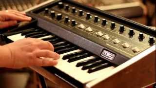 Moog Micromoog demo [upl. by Airemat]