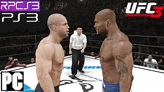 PS3 UFC Undisputed 3 on PC RPCS3 emulator HD [upl. by Zoarah]