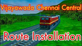 Download and Install Chennai Vijayawada Route Microsoft Train Simulator [upl. by Ivor]