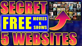 🍿 TOP 5 Websites to Watch FREE Movies  TV Shows in 2024 PART 2 🎬 [upl. by Nonrev838]