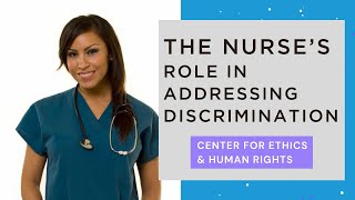 The Nurses Role in Addressing Discrimination [upl. by Penelope]