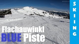 FLACHAUWINKL ski Blue Piste  Ski Amade 2019  Austrian Alps [upl. by Adneral646]