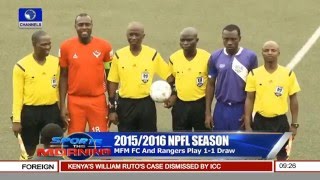 Sports This Morning NPFL Continues As MFM Rangers FC Draw 11 [upl. by Odlanra]