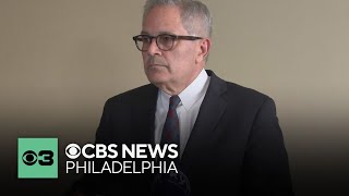 Philadelphia District Attorney Krasner gives details charges in crash that killed motorcyclist [upl. by Ezeerb544]