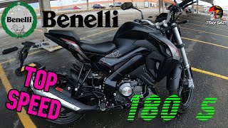 Benelli 180s velocidad maxima review [upl. by Betta]