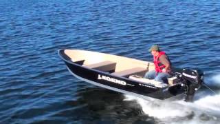 Best Fishing Utility Boat by Legend 16 Widebody Boating Video [upl. by Sualkcin]