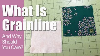 What is Grainline in fabric Understanding fabric grain [upl. by Pathe]