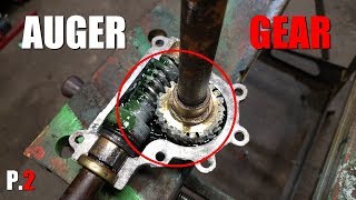 How to Fix a Snowblower Auger Gear Part 2 [upl. by Ion13]