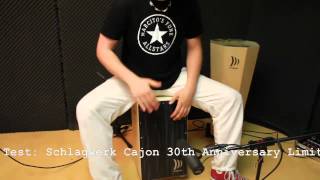 schlagwerk cajon 30th [upl. by Silvan14]