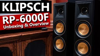 Klipsch RP 6000F Reference Premiere Speakers  Unboxing and Overview [upl. by Garges159]