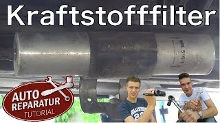 BMW Kraftstofffilter wechseln  Benzinfilter erneuern  DIY Tutorial [upl. by Ycniuqed]