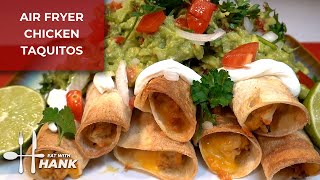 Air Fryer Chicken Taquitos Recipe [upl. by Larry]