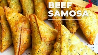 BEEF SAMOSA STEP BY STEP [upl. by Isador]