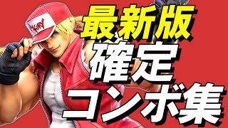 【スマブラSP】テリー確定コンボ集【初心者もできる！】 [upl. by Eivi]