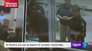 Santa Fe High School shooting suspect appears in cout [upl. by Kannry]