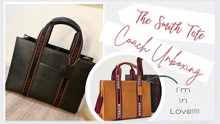 Coach Unboxing The Smith Tote  What Fits  NaturallyNesh [upl. by Itida874]