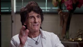 Ronnie Wood  Somebody Up There Likes Me Documentary Clip [upl. by Burnight]