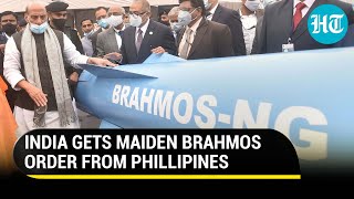 Indias BrahMos missiles get maiden buyer in Philippines Boost for Indian defence exports [upl. by Demitria]