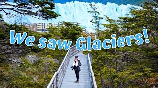 Patagonias PERITO MORENO Glacier  Hiking LOS GLACIARES National Park El Calafate Argentina [upl. by Aniez]