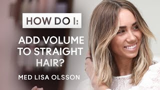 How do I add volume to straight hair [upl. by Sivaj]