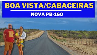 Fomos conhecer a nova PB160 que liga as cidades de Boa Vista e Cabaceiras no cariri paraibano [upl. by Ennovahc]