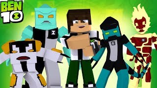 BEN 10 MINECRAFT MOD  Heatblast Alien X Wildmutt XLR8 [upl. by Zohar]