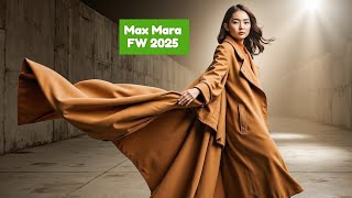 High Fashion  Max Mara Fall Winter 2024 2025 Fashion Show [upl. by Orsino]