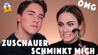 Zuschauer schminkt mich 😨 HEFTIGES Endergebnis 💥  YouTuber Umstyling  Hatice Schmidt [upl. by Wulf]