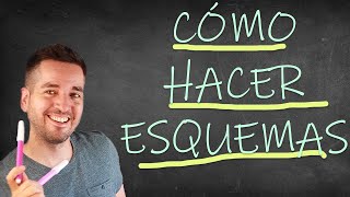 Cómo hacer esquemas correctamente  Técnicas de Estudio [upl. by Holton]