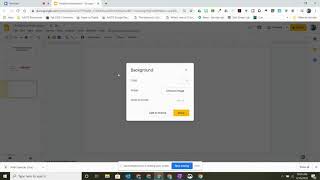 Setting an image as a background in Google Slides [upl. by Mines]