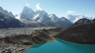 View from Gokyo lake  in Everest Region Nepal [upl. by Ztnahc212]