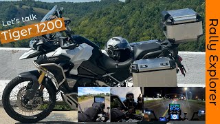 Triumph Tiger 1200 Rally Explorer  Owner Review  accessories linked [upl. by Phyllys]