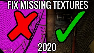 How to FIX Missing Textures for Garrys Mod 2023 100 Guaranteed [upl. by Enelear209]